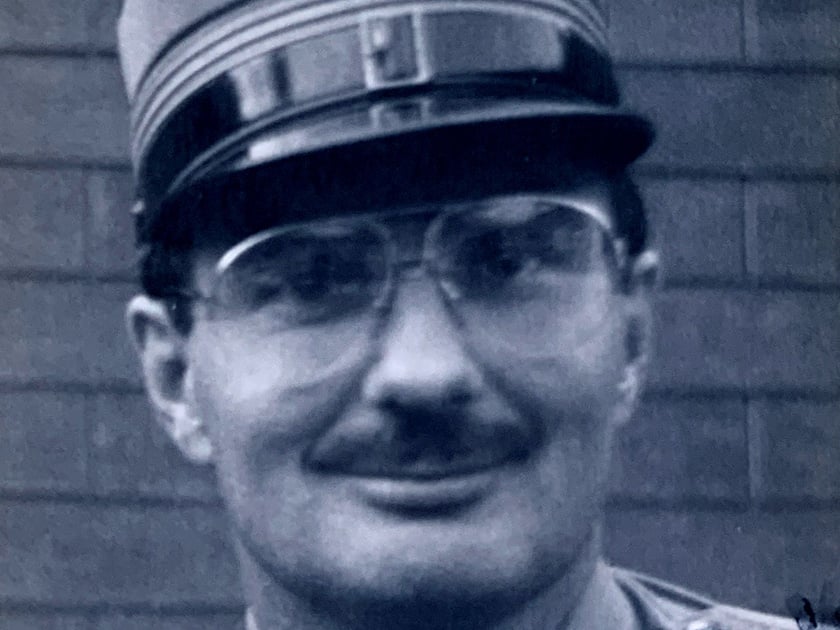 Felix Gutzwiller als Hauptmann der Schweizer Armee