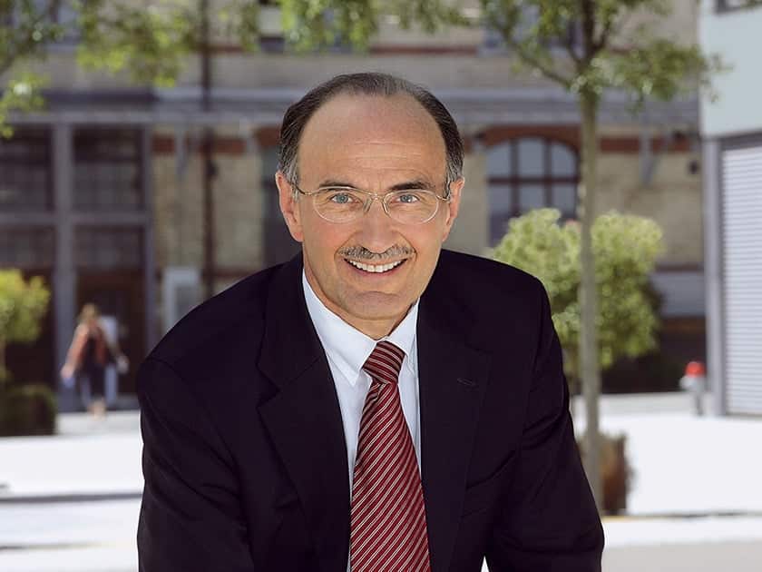 Felix Gutzwiller bei der Wahl in den Ständerat im Jahr 2007
